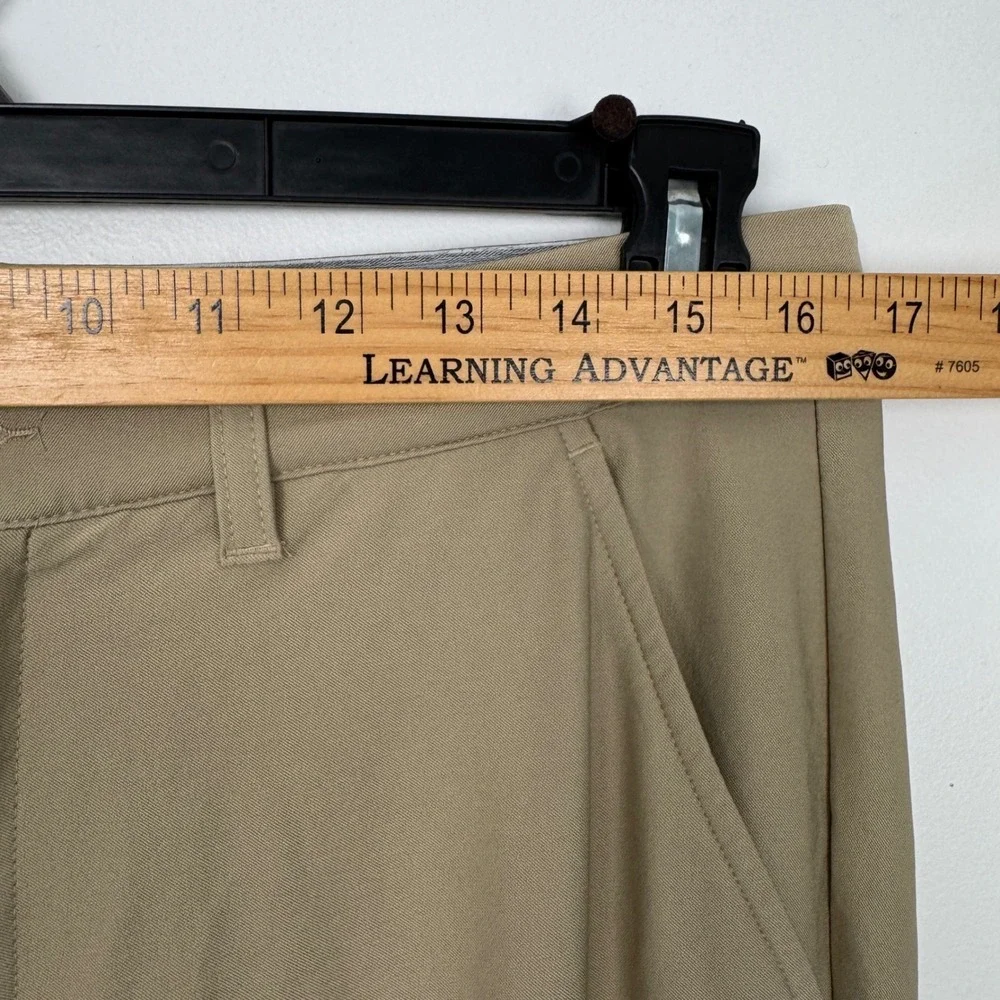Adidas Mens Ultimate365 Golf Pants Khaki Tan 32x30 Slim Tapered Stretch